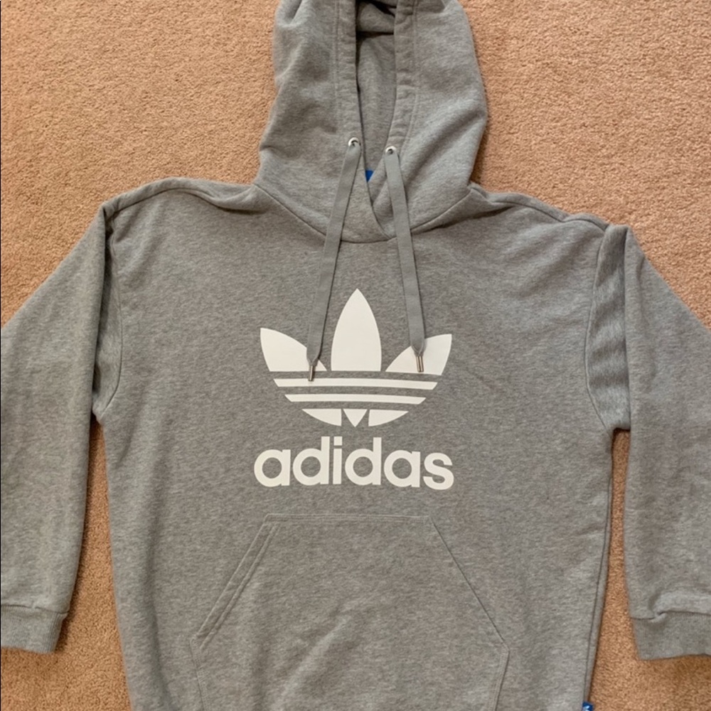 adidas logo hoodie